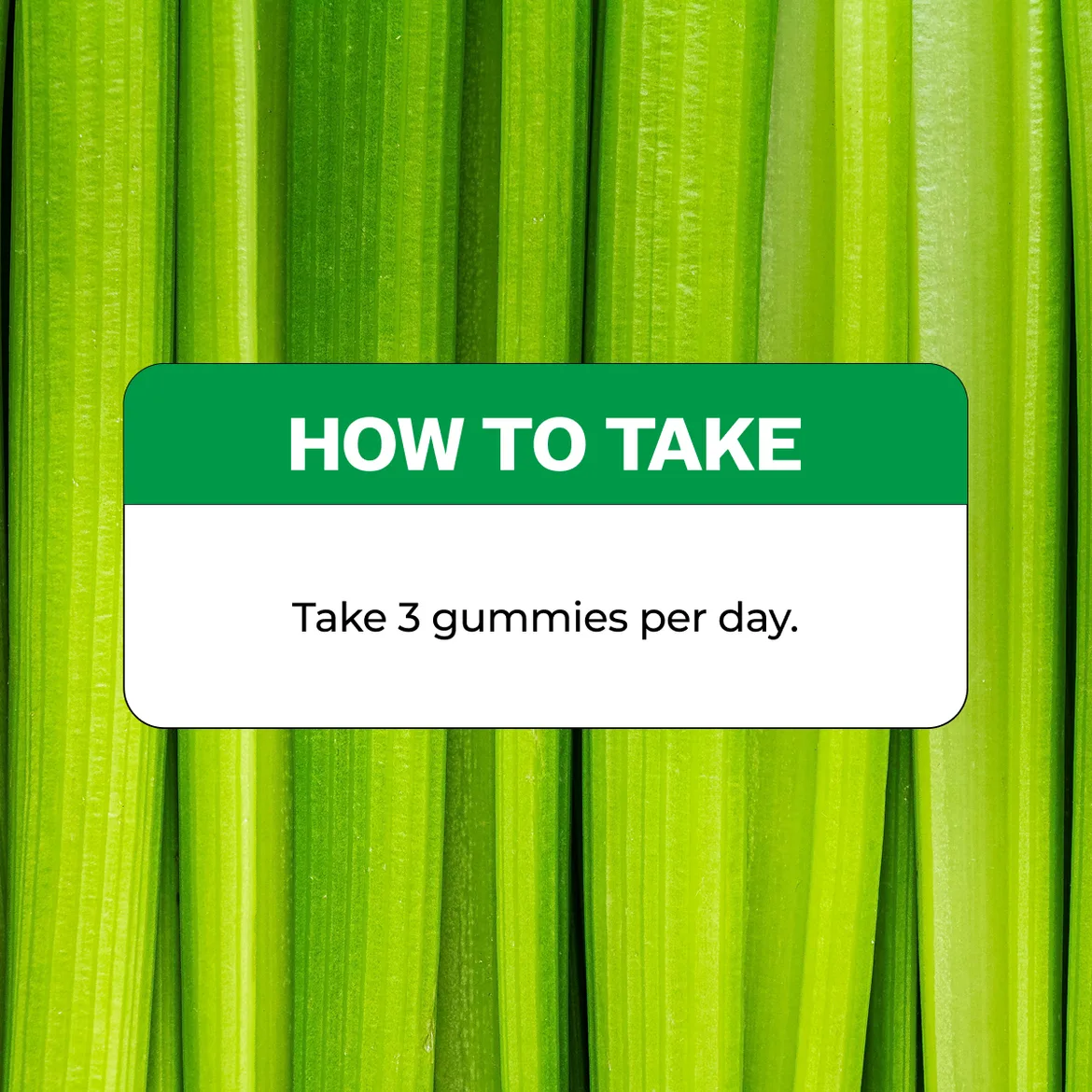 Celery Juice Fiber Gummies