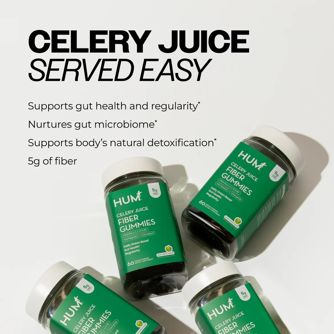 Celery Juice Fiber Gummies